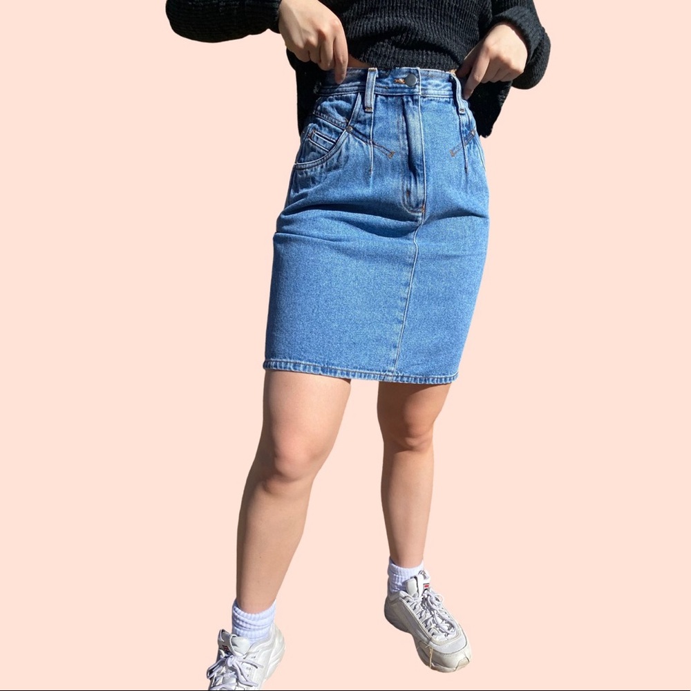 Vintage 90s Denim Skirt